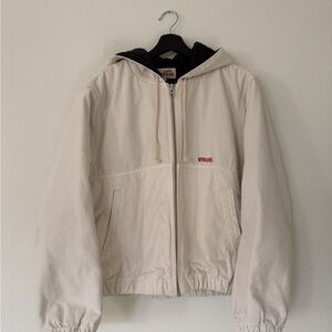STUSSY WORKWEAR white jacket
